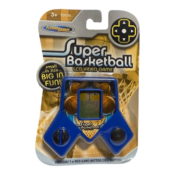 Vintage Super Basketball LCD Game by Techno Source Pocket Size - Picture 6 of 11